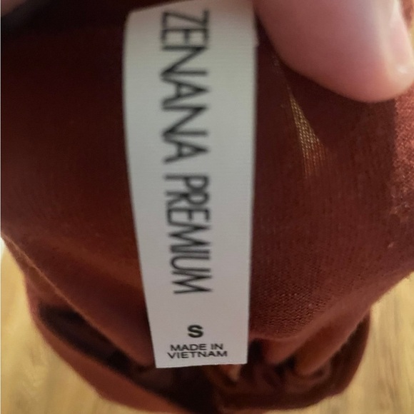 Zenana Outfitters rust Long Sleeve Dress - Picture 4 of 5